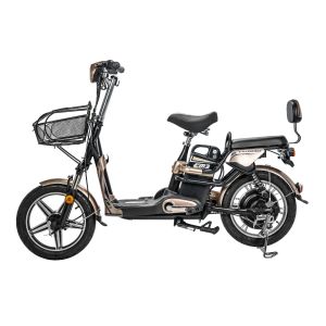 จักรยานไฟฟ้า ลิเธียม 16IN สีทอง STL LMMF รุ่น EM3