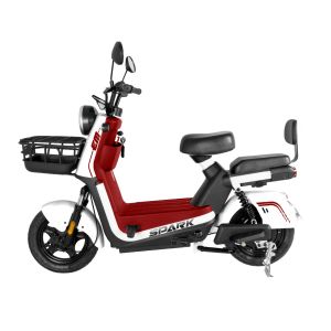 จักรยานไฟฟ้า รุ่น EM SPARK500 14IN สีขาว-แดง STL Lead Acid LMMF Serial