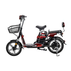 จักรยานไฟฟ้า ลิเธียม 16IN สีแดง STL LMMF รุ่น EM3