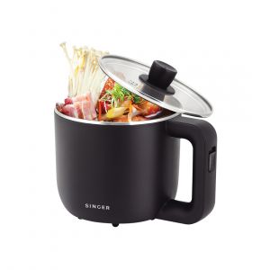หม้อต้มไฟฟ้า Mini Multi Pot ความจุ 0.8 L สีดำ รุ่น SGSMC08