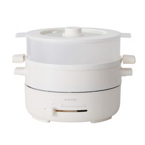 หม้อไฟฟ้า อเนกประสงค์ Multi Cooker ความจุ 2.5 L EJP516IVY สีขาว รุ่น SGSMC25